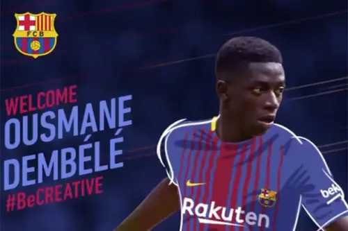 Il Barcellona ha ufficializzato Ousmane Dembele