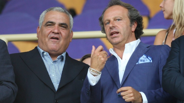 Proteste dei tifosi viola: 