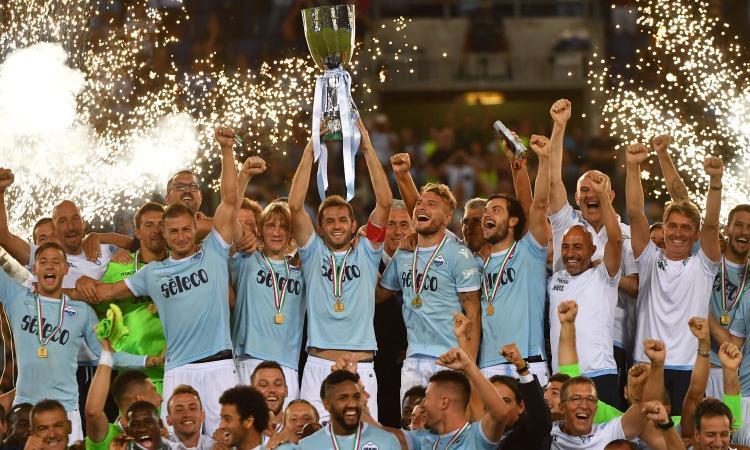 La Lazio vince la Supercoppa Italiana battendo la Juventus