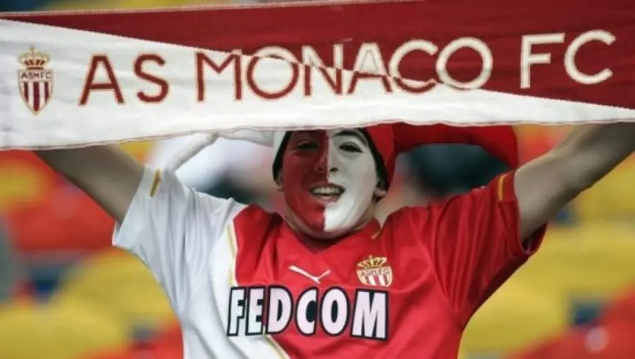 Monaco vittoria della Ligue 1 e festeggiamenti d'altri tempi